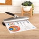 thumbnail image 2 of Escritorio Hole Punch Swingline con capacidad para 12 hojas, color negro y plateado, 2 of 7