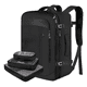 thumbnail image 1 of "Mochila Belug  Viaje  1215 Negra Impermeable Expandible Antirrobo 50L negra ", 1 of 5