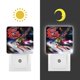 thumbnail image 3 of Meteoro Luz nocturna LED con sensor de anochecer a amanecer para dormitorio, baño, pasillo, escaleras - Lámpara LED nocturna de enchufe, 0.5W - 1 pieza, 3 of 6