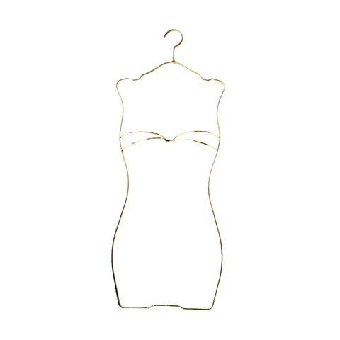Bothyi - Bikini Display Hanger Durable Lingerie Hanger Para Boutiques Cloakroom Stores Gold