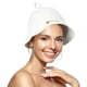 thumbnail image 1 of Gorro de sauna SAUNOM Premium Ultra Soft 100% lana merino, 1 of 7