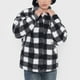 thumbnail image 3 of Chaqueta Mujer Negro Checks Corona, 3 of 5