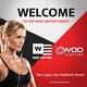 thumbnail image 5 of Muñequeras WOD Nation 30 cm Negro y Gris – Soporte para Levantamiento, 5 of 6