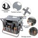 thumbnail image 2 of Taburete de jardinería MDSTOP plegable con bolsa de almacenamiento desmontable, 2 of 8