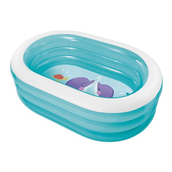 Piscina Infantil Inflable Intex Amigos del Agua 163x107x46 cm My Sea Friends