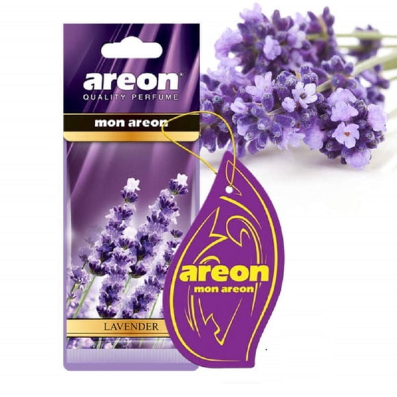 Ambientador para auto AREON MON MA49 aroma lavanda, paquete de 12
