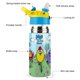 thumbnail image 3 of Peep y el Gran Mundo Ancho Botella de Agua con Tapa Pop Top de Un Toque, Acero Inoxidable, a Prueba de Fugas, para Deportes, Botella Infantil azul 12 oz, 3 of 6