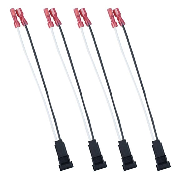 Arnés de cableado con adaptador de altavoz para vehículos GM (4 piezas)