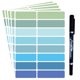 thumbnail image 1 of Etiquetas PreFeel 320 uds impermeables y removibles adhesivas, 1 of 5
