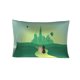 thumbnail image 1 of Funda de almohada Franco Wicked Elphaba y Glinda satinada 20x30, 1 of 5