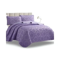 Meipulis - Cubrecama Quilt Tufting De Lujo Suave Plaza Y Media