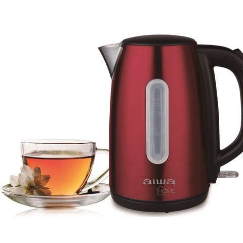 Aiwa - Hervidor Eléctrico 1.7L Acero Inoxidable 2200W Aw-Jd1402R