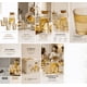 thumbnail image 5 of Juego De Jarra Con Tapa Y Vasos De Vidrio Acanalado 5pcs, 5 of 8