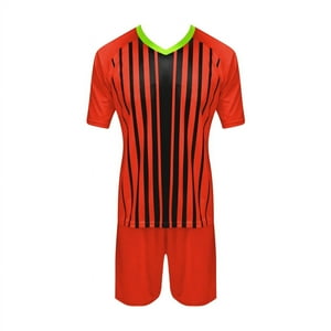 Barracuda - Set Cam+Short Cafu Club Naranjo Fluor-Negro Inf Yl