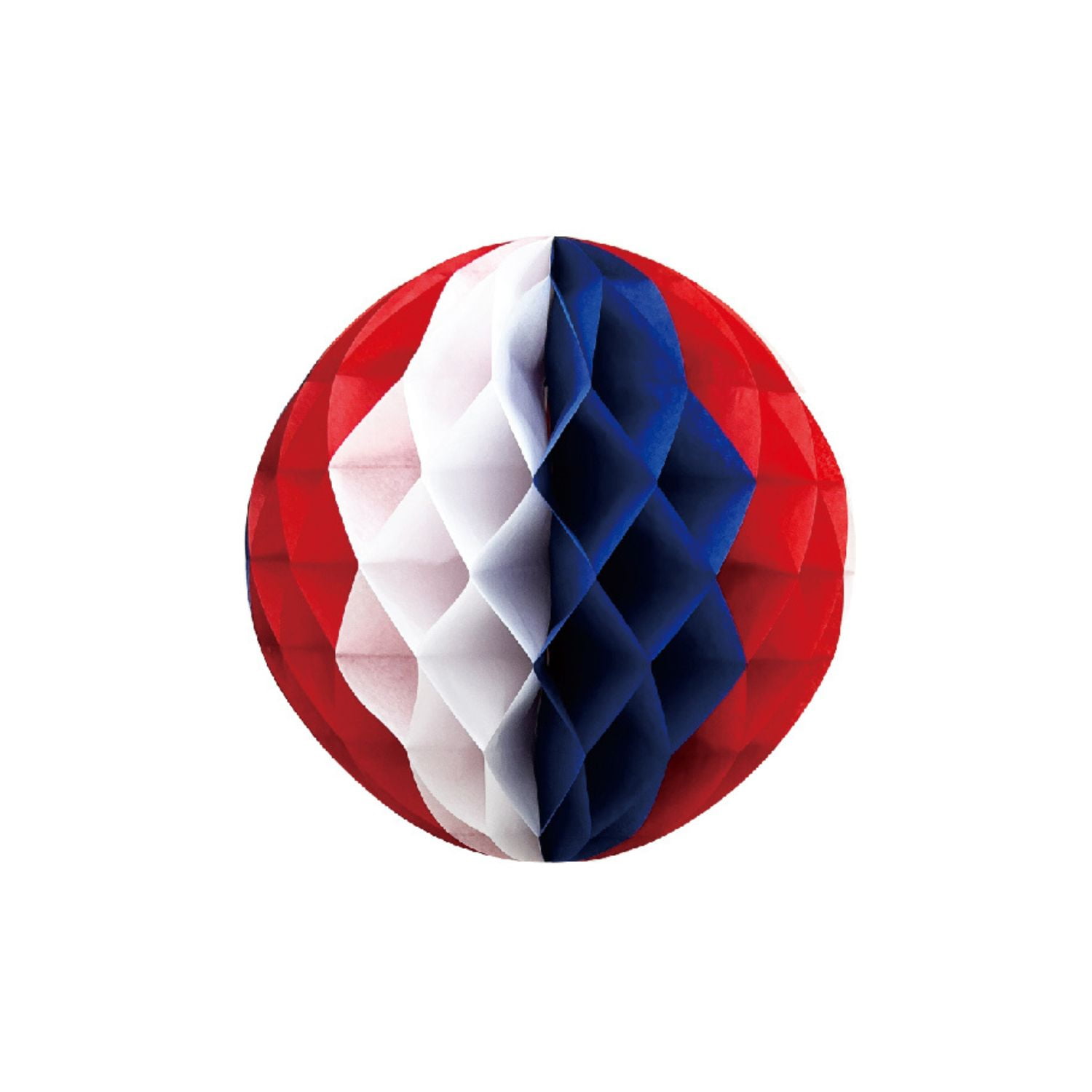 Genérico - Adorno Decorativo Esfera 25 Cm Diseño Bandera Chile