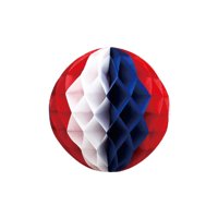 Genérico - Adorno Decorativo Esfera 25 Cm Diseño Bandera Chile