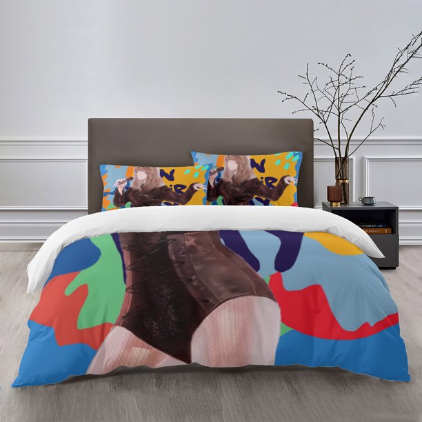 Tay x lor Bedding Sets Bed Cartoon Duvet Cover Lightweight 3 Piece Bet Sets for Kids Boys Girls