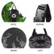 thumbnail image 4 of Bolsa de basura para coche UTSAUTO, tela Oxford lavable, negra, paquete de 2, 4 of 8