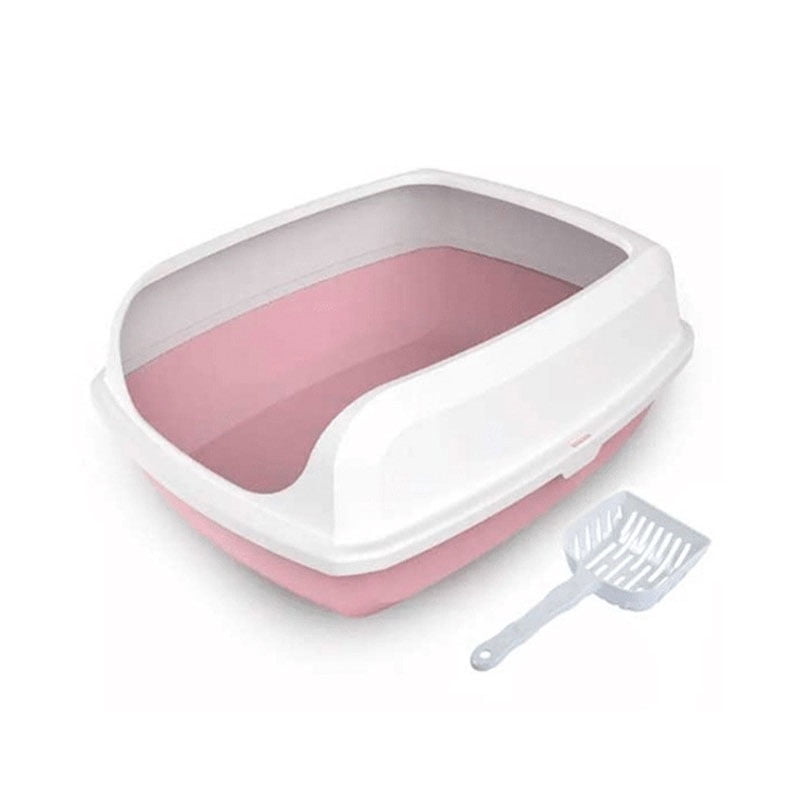 Arenero Wonder Cat Con Bordes Gato - Color Rosa.