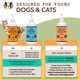 thumbnail image 3 of Suplemento de aceite de salmón Natural Dog Company para perros 946 ml, 3 of 8