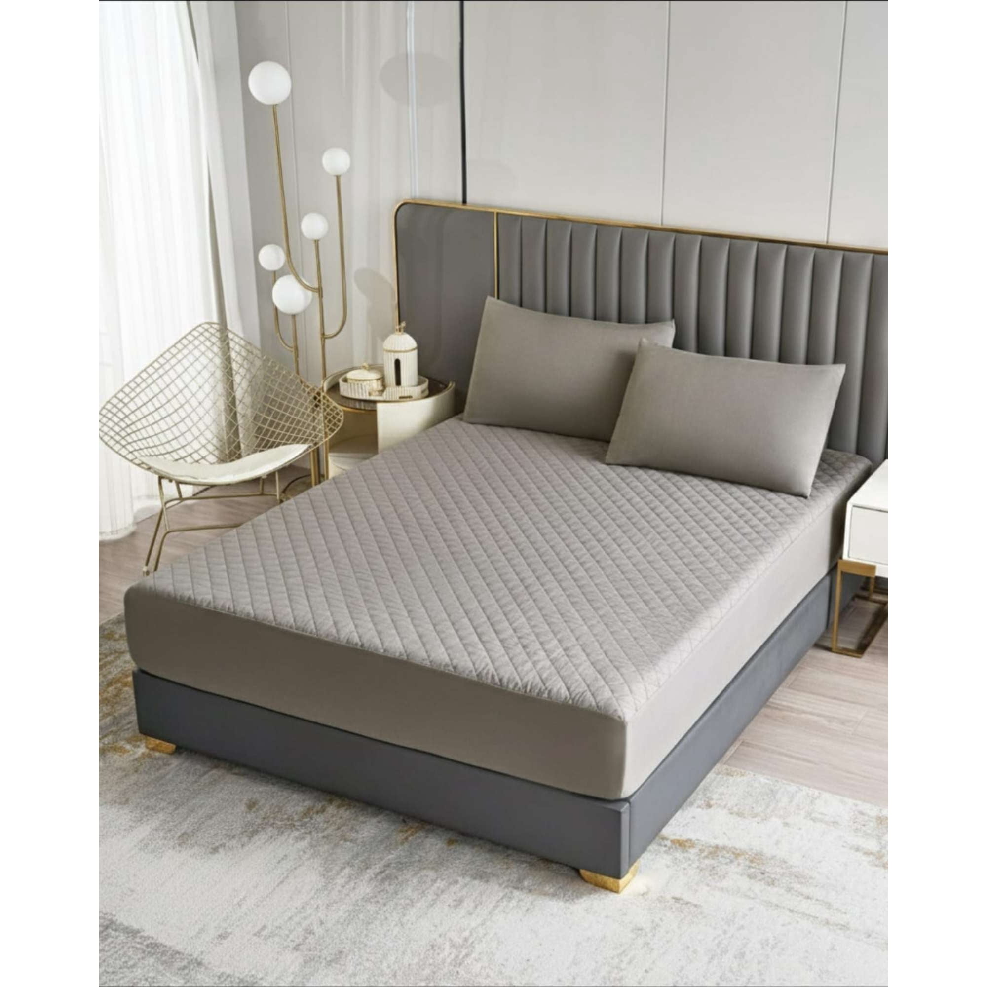 Myl Todo Hogar - Cubrecolchón Impermeable King Ultra Resistente Y Respirable