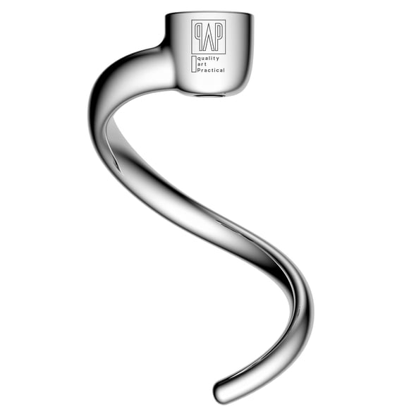 Gancho Espiral para Masa de Repuesto de Acero Inoxidable para KitchenAid