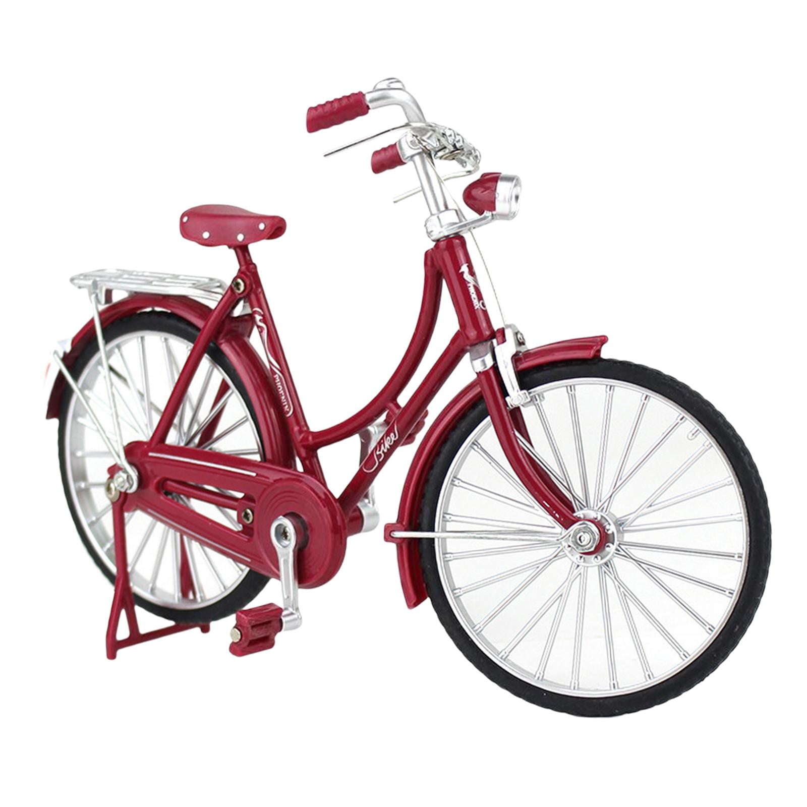 Bothyi - Modelo De Bicicleta Indoor Classic Art Home Collections Office Decor Red B