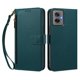 thumbnail image 3 of Funda con Billetera para [Motorola Moto G55 5G] con Bolsillo Zipper y Tarjetero Verde pavo real, 3 of 6