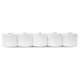 thumbnail image 2 of Cinta adhesiva blanca premium de una capa para cajas registradoras de 57 mm x 45 m (6 rollos), 2 of 4