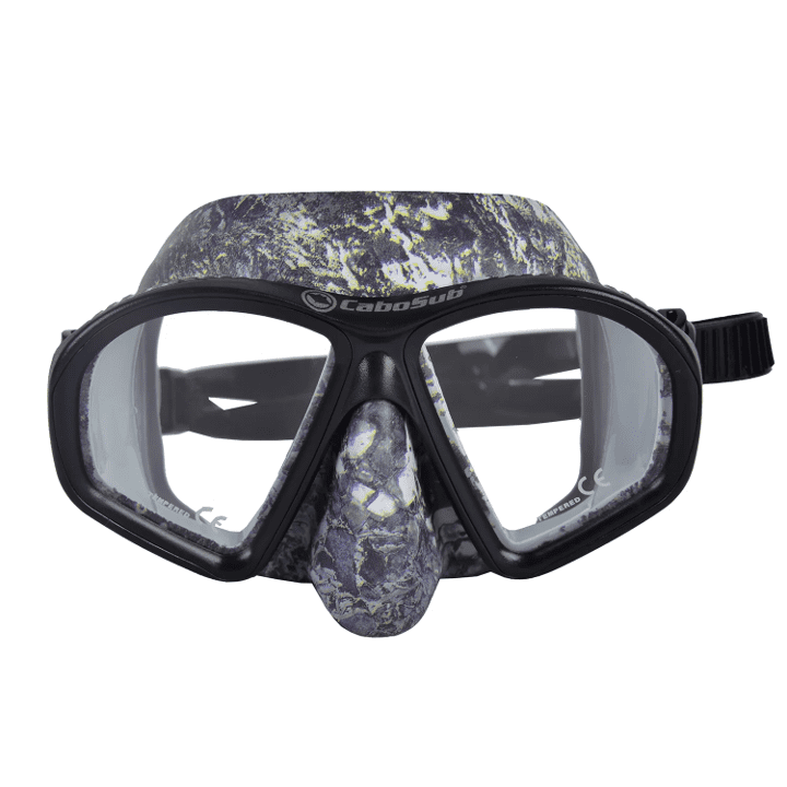 Cabosub - Máscara De Buceo Modelo Tonina Camuflaje