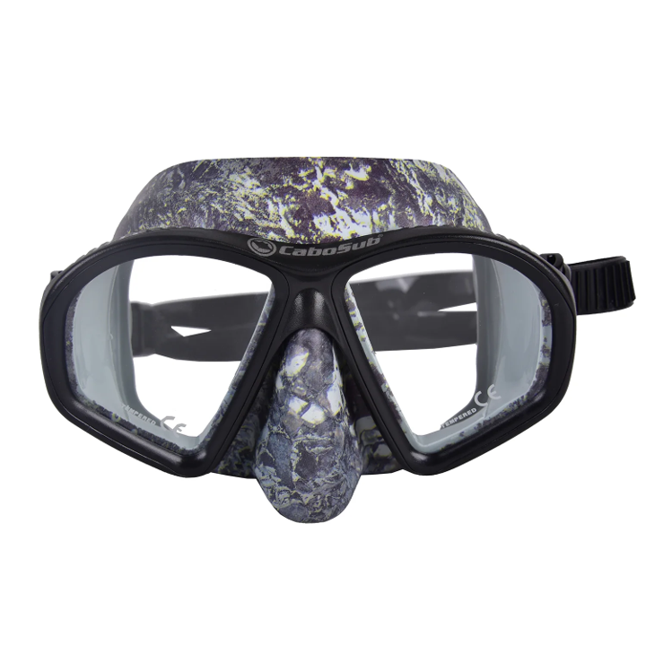 Cabosub - Máscara De Buceo Modelo Tonina Camuflaje