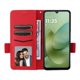 thumbnail image 2 of Funda Cartera para Motorola Moto G06 Power Tapa Flip con Ranuras y Soporte Rojo, 2 of 5