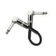 thumbnail image 2 of Cable De Parche Para Guitarra, Simplemente Conéctalo Al Pedal De Guitarra, Ajusta El Cable De Audio Apretado Argent Square 30CM, 2 of 5