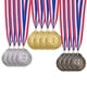 thumbnail image 1 of Medallas de premio Favide en oro, plata y bronce, 5 cm con cinta, 12 unidades, 1 of 7