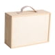thumbnail image 2 of Caja De Almacenamiento De Madera Con Asa, Canasto De Almacenamiento Para Artículos Diversos De Oficina, 2 of 2