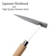 thumbnail image 2 of Azadón triangular de acero inoxidable japonés Tomerry, hecho en Japón, 2 of 3