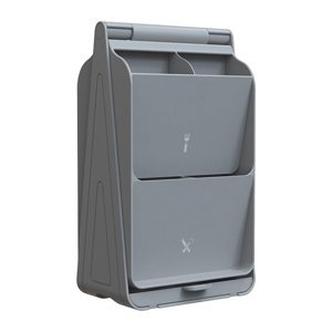 Bothyi - Soporte De Almacenamiento Multifuncional Para Utensilios Para Restaurante De Cocina Gris