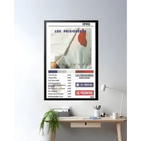 Genérico - Cuadro Los Prisioneros Corazones 24X36 Cm