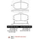 thumbnail image 2 of Pastillas Freno para auto Hyundai Azera 2005-2011 Delantero, 2 of 4