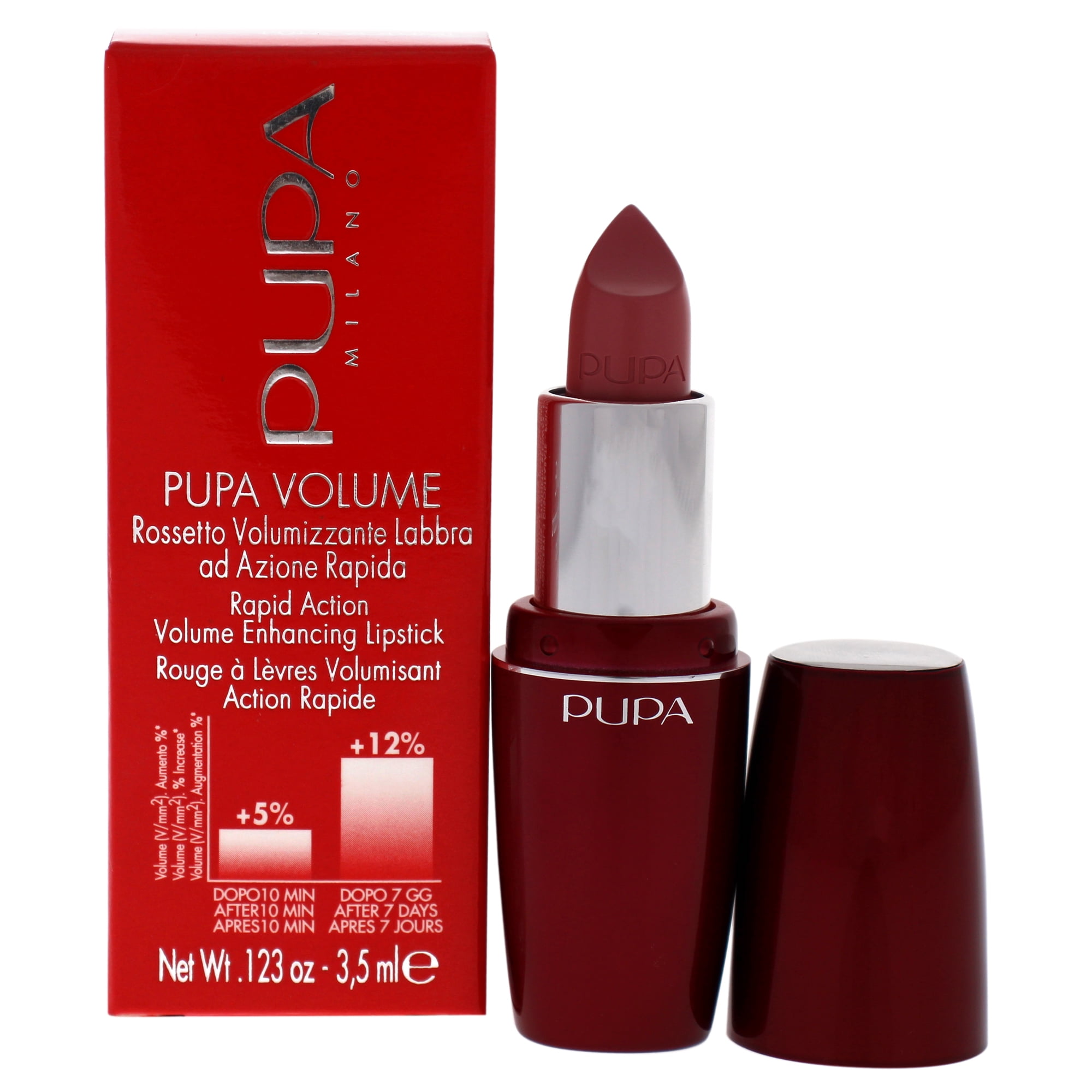 Lápiz Labial Pupa Potenciador De Acción Rápida De Volumen Rosa Desnudo Milano