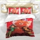 thumbnail image 5 of Turning Red Conjunto de sábanas temático, trío de piezas, cómodo y amigable con la piel, diseño único, regalo de decoración para el hogar para familiares, amigos y fans, 90 cm * 190 cm, 5 of 6
