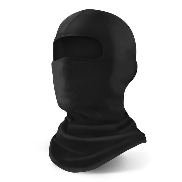 Máscara de esquí YESLIFE negra para hombres y mujeres con protección UV y contra el viento