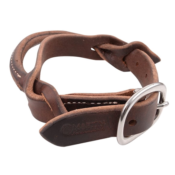 Pestillo Nocturno de Cuero Color Chocolate - Martin Saddlery
