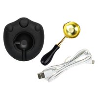 Bothyi - Calentador De Sello De Cera Eléctrico, Juego De Sello De Cera De Fusión Usb Para Sello De Cera De Fusión Diy