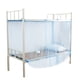 thumbnail image 1 of Mosquitera con dosel para cama de 4 postes, tamaño individual, matrimonial y queen, color azul (150 x 195 x 170 cm), 1 of 7