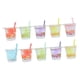 thumbnail image 4 of 10x 1:12 Tazas De Bebida De Jugo De Casa De Muñecas En Miniatura Para Bares De Casa De Muñecas Sala De Estar, 4 of 5