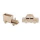 thumbnail image 3 of 2Pcs Soporte De Pluma De Madera Sin Terminar Ni?os DIY Craft Supply Train And Car, 3 of 5