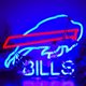 thumbnail image 1 of Letrero Decorativo de Neón LED BNBIDEN Buffalo Football, 1 of 6