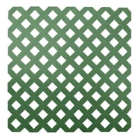Enrejado Treillage Pvc 1,2X2,4 Mts Rombo 3,2Cms Verde Dvp