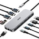 thumbnail image 1 of Estación de acoplamiento USB-C 11 en 1 Acer para 3 monitores, carga PD de 100 W, 1 of 9